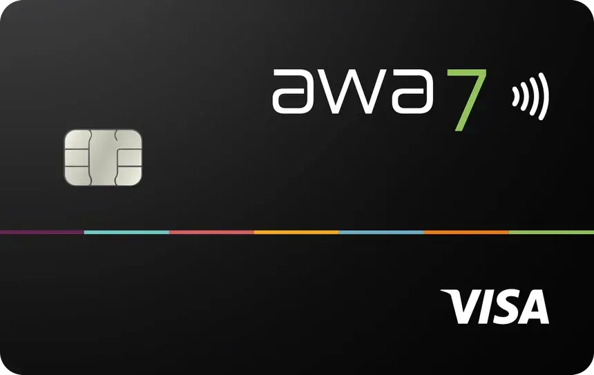 awa7® Visa Kreditkarte