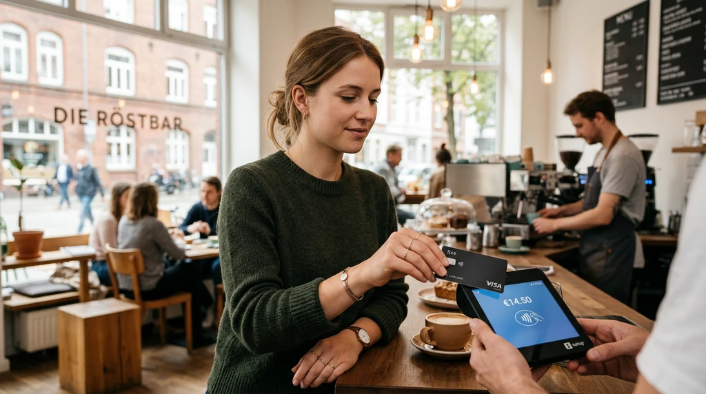 Kontaktloses Bezahlen im Alltag – moderne Kreditkartentechnologie